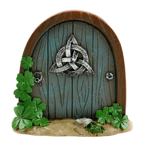 1-osainen Fairy Doors Miniature Pixie Doors Maaginen miniatyyri