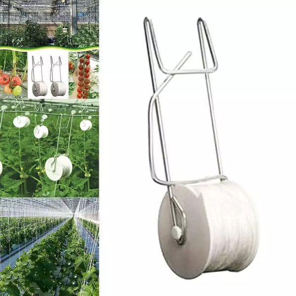 2 stycken tomatrullkrokar Tillbehör för växthus
