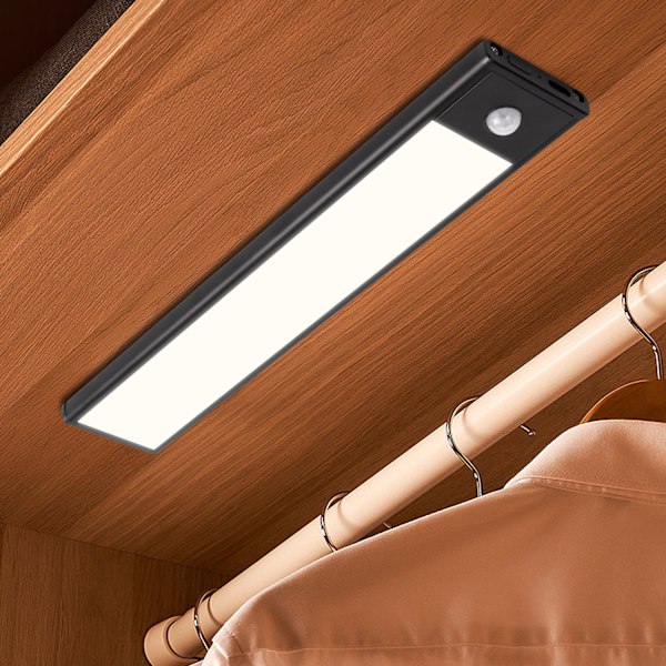 1 stk. Ultra tynd smart home menneskesensor skabslys lille