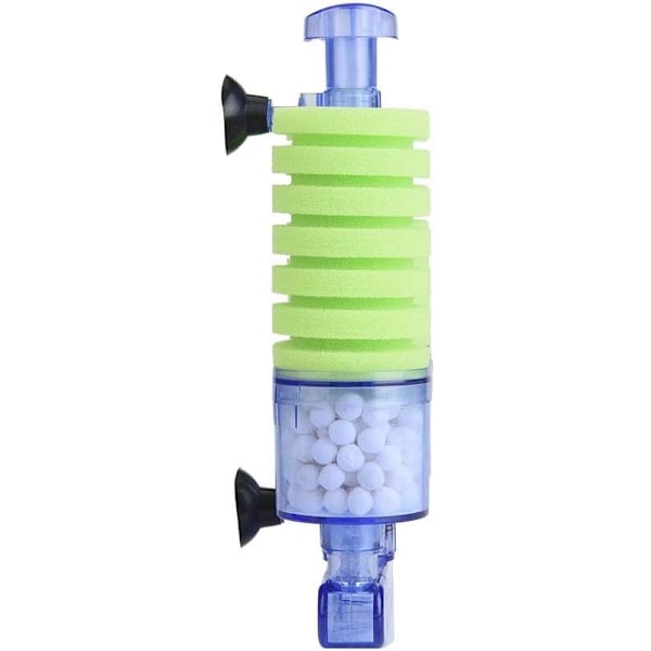 1 stk. Akvariefilter Luftpumpe Svamp Biokjemisk Oksygenpumpe