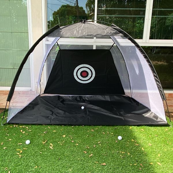 1 Stykke Svart Innendørs Golf Treningsnett Golf Slående Nett Mål