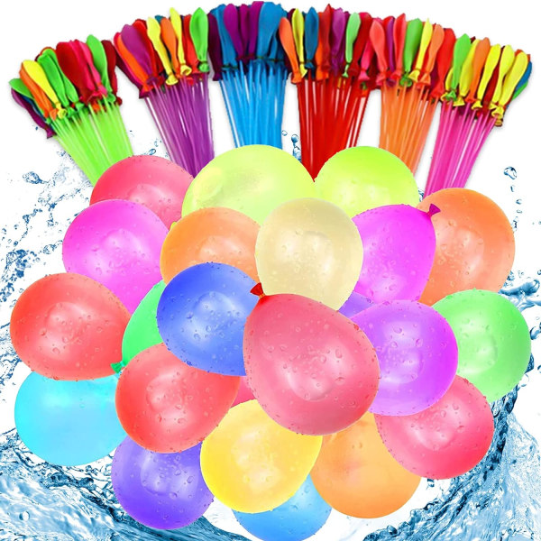111 självförslutande vattenballonger, 60 sekunders snabbfyllningsvatten