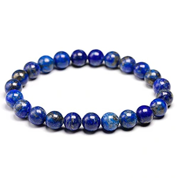 1 stk. Lapis Lazuli Armbånd, 8mm