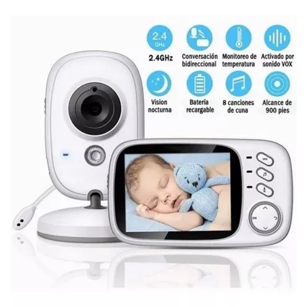 Wireless Baby Monitor with Night Vision and Audio