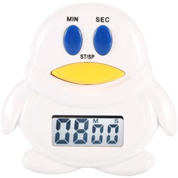 Sjov Magnetisk Køkken Timer, Hane (Pingvin) Formet Magnetisk Køkken Timer