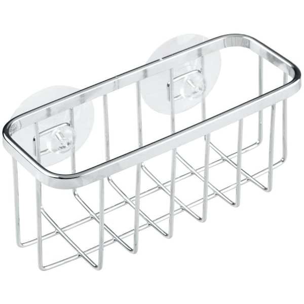 Svamp Holder - Metall Vask Organizer med Rustfritt Stål Belegg - Svamp Holder for Svamper og Metall Svamper - M