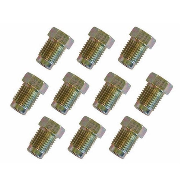 10 mm x 1 mm uros jarruputken ruuvi, sopii 3/16\" 3/8\" UNFx 4tpi jarruputkelle
