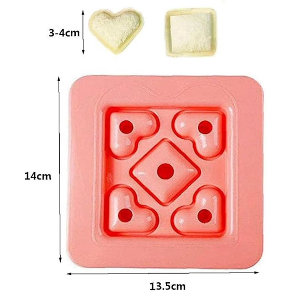 1 mini smörgås-skär- och förseglingmaskin, Diy ficka