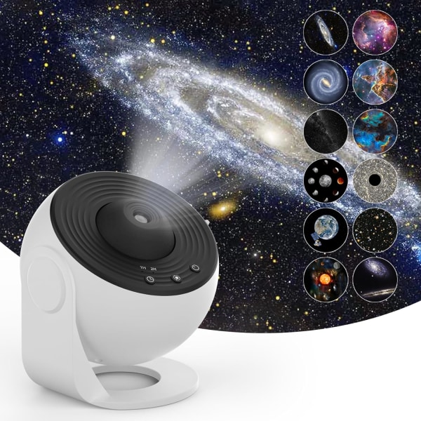 Stjärnprojektor, Galaxprojektor, 12 i 1 Planetarium Stjärnprojektor