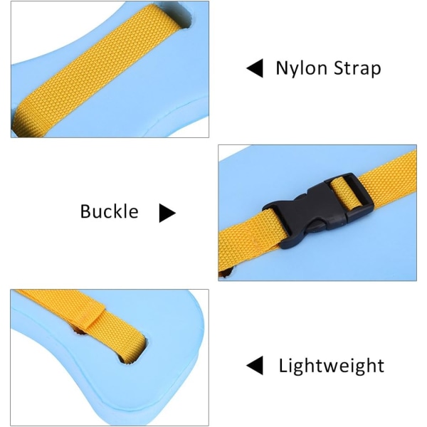 1 swimming floating strap, water aerobics strap, EVA adjustable,