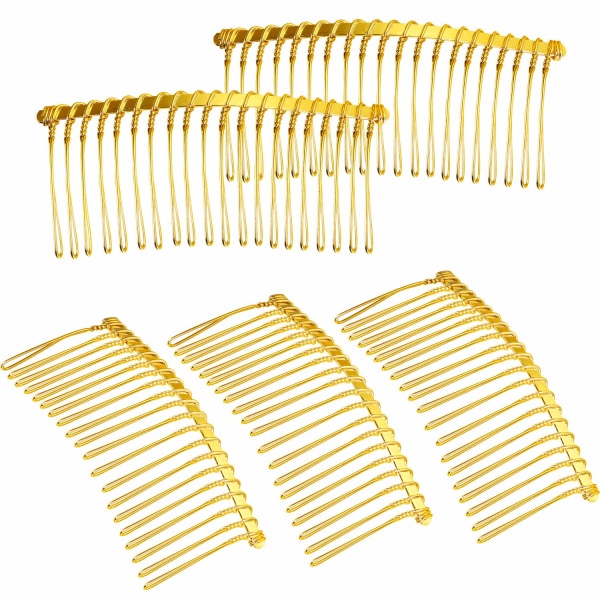 Pieces Hair Combs for Women Accessories Metal Bridal Hair Comb 2