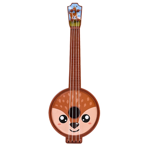 Barnleksaksgitarr, Mini Ukulele för Småbarn med 4 Strängar Håll