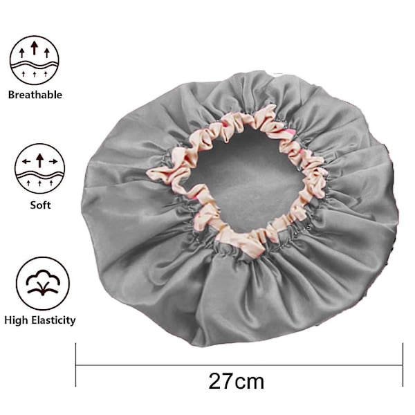 Satin Sovhuva, 3-pack Mjuk Satin Sovhuva Bred Band Salong