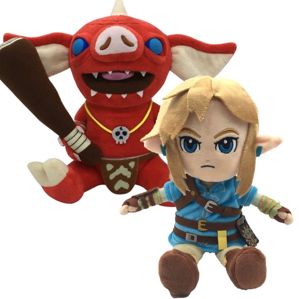 The Legend of Zelda Breath of The Wild Link Stuffed Plush, multi