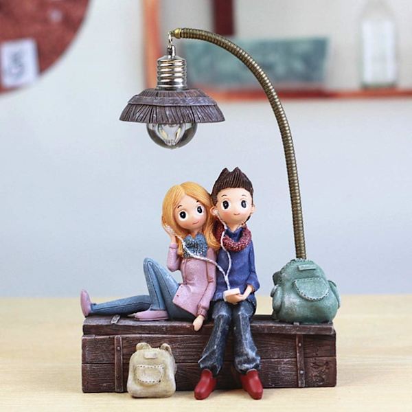 1 stycke Mini Resin Par Ornament, Heminredning Hantverk