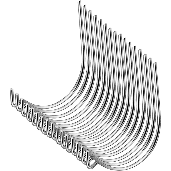 50 stk. Billedeophængningskroge i Rustfrit Stål, Billederamme