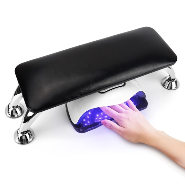 Nageltekniker Mikrofiber Läder Handräcke Nageltillbehör Verktyg