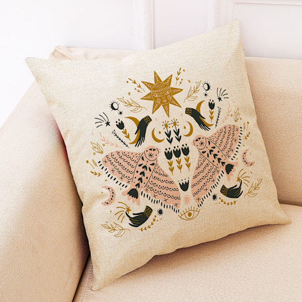 4 stk. Juledekorative putetrekk, 45x45 cm fløyel putetrekk med glidelås putetrekk for sovesofa bil hjem, Hv