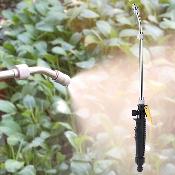 1 x 48cm trädgårdssprinkler med högt tryck, justerbar bevattning