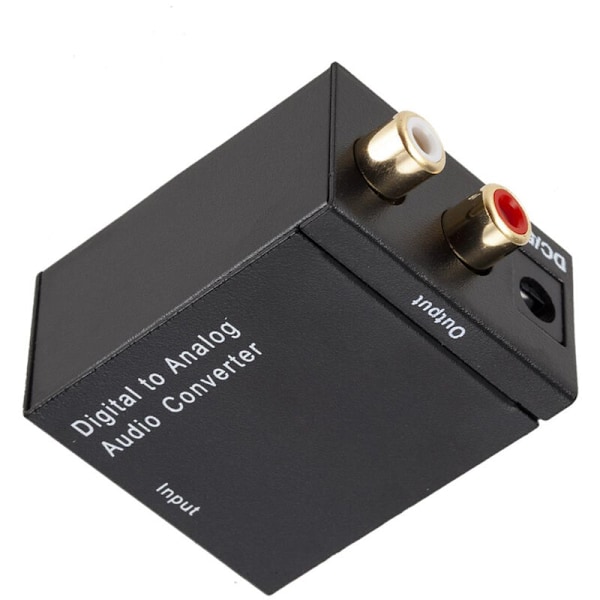 Digital till Analog Ljudomvandlare - Värd + USB + Optisk Fiber