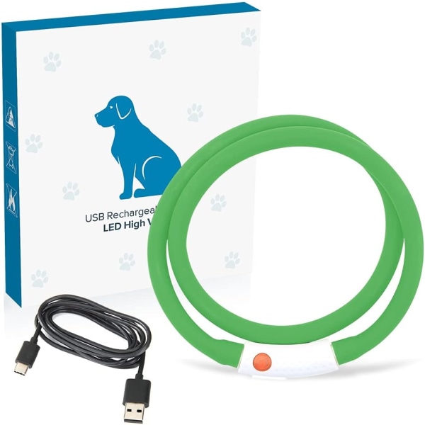 Light Up koiranpantat - Ladattava LED-kaulapanta, pentuvalo