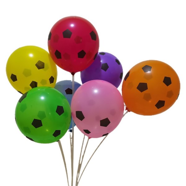 100 Fotballballonger 12 Tommer Latex Fotballballonger, Fotball