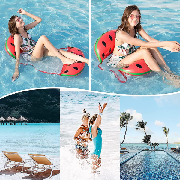 Uppblåsbar Pool Float, Vattenhängmatta, 4 i 1 Flytande Uppblåsbar