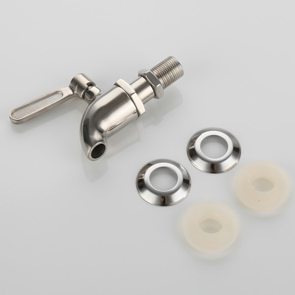 16mm fatkran, drikkedispenser, ølkran, vintapp - rustfritt stål