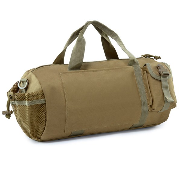 1 Crossbody Handheld Sports Trenings Gym Bag (Khaki)