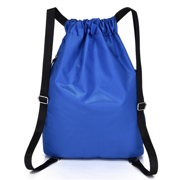 Mode enkel ryggsäck med stor kapacitet blå 1 st