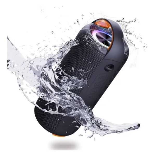 Bärbar Bluetooth-högtalare Vattentät högtalare med RGB-lampor