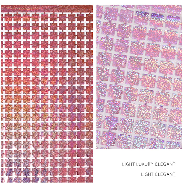 1m*2m - Vaaleansininen laser metallineliöverho, kiiltävät hapsut, foliovetoketjuverhot, kiiltävät ovet ja ikkunat, syntymäpäiville