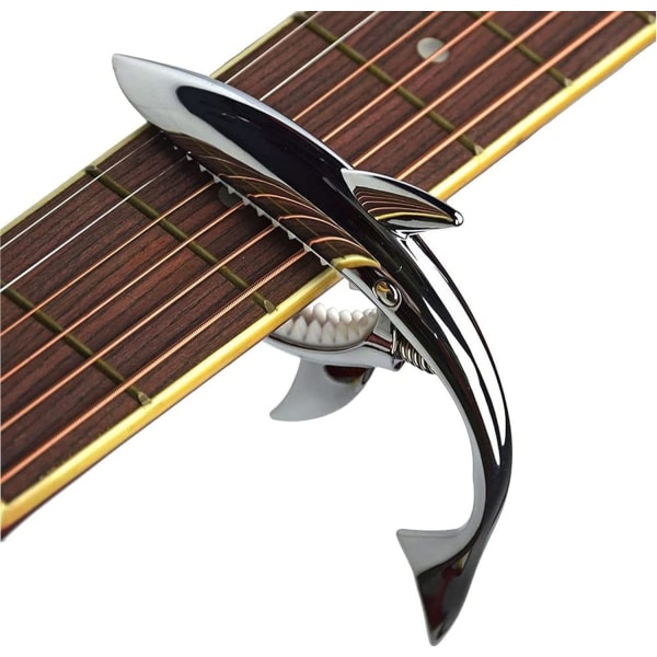 1 sort tuningklips guitar zink legering tuningklips træ