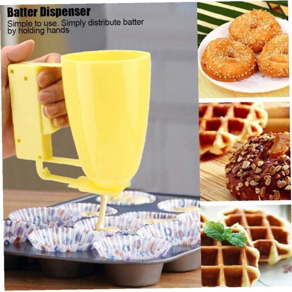 1 pancake Cupcake batter dispenser tool, very suitable for