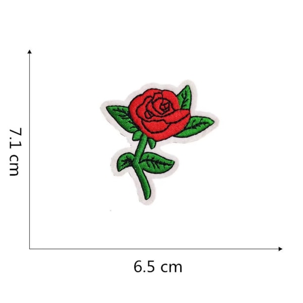 Blandade Broderade Applikationer - Broderade Märken