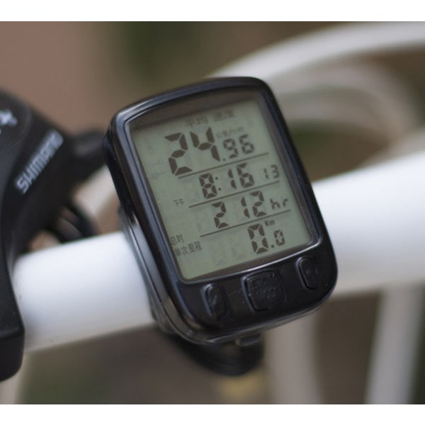 Trådløs Cykelhastighedsmåler Odometer Cykelcomputer LCD