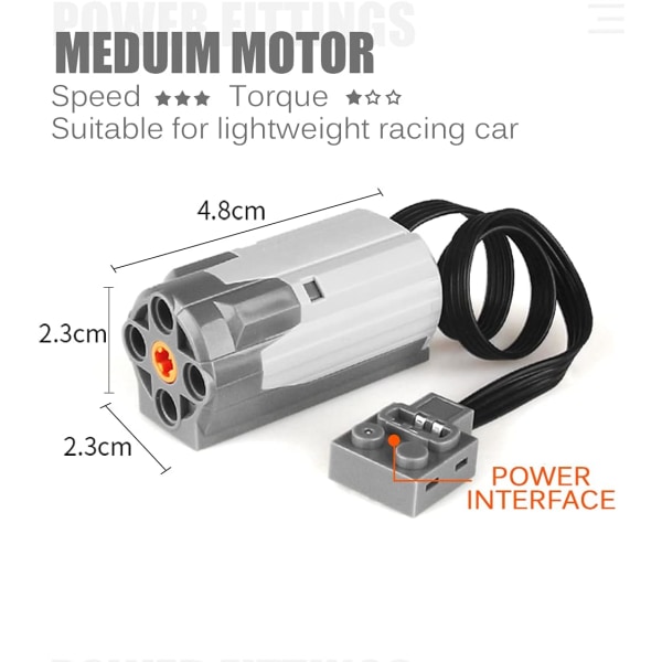 Teknologi Power Function Motor Byggestein Programmering Utdanning