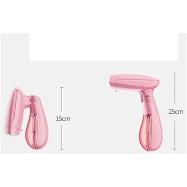 1 stk (Rosa) Oppgradert Bærbar Mini Strykejern, 180 °