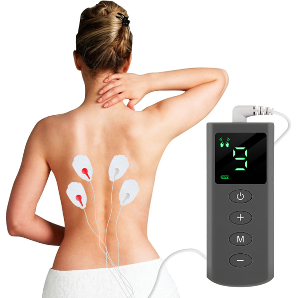 1 stk hvid intelligent EMS massager, fysioterapi