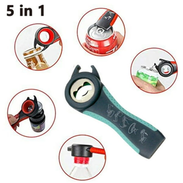 Can Opener Lid Opener with Non-slip Handle,Effective and Easy To