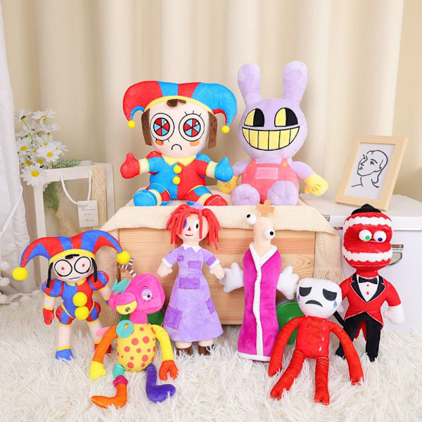 The Amazing Digital Circus Plush Zooble Plushies Lelut TV-faneille