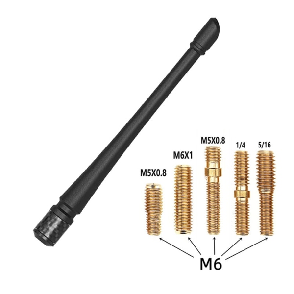 7\" Sort Off-Road FM Gummiantenne til Ford F150 Raptor 09-22