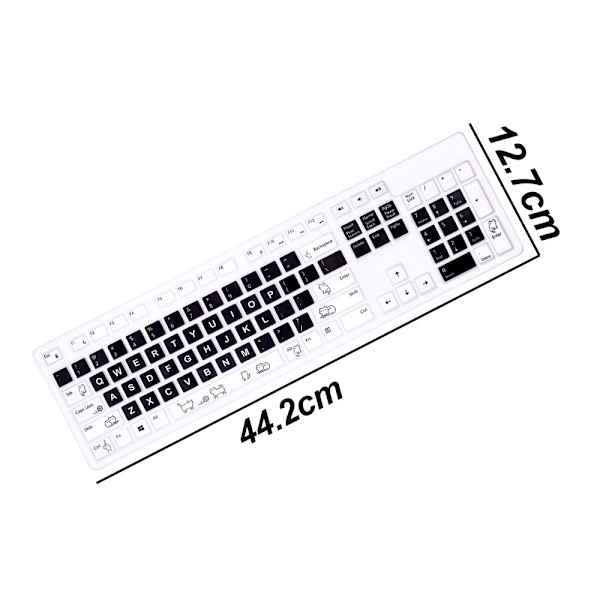 Dell KB216 tangentbordfodral sladdat bärbar dator skrivbordsdator kontor