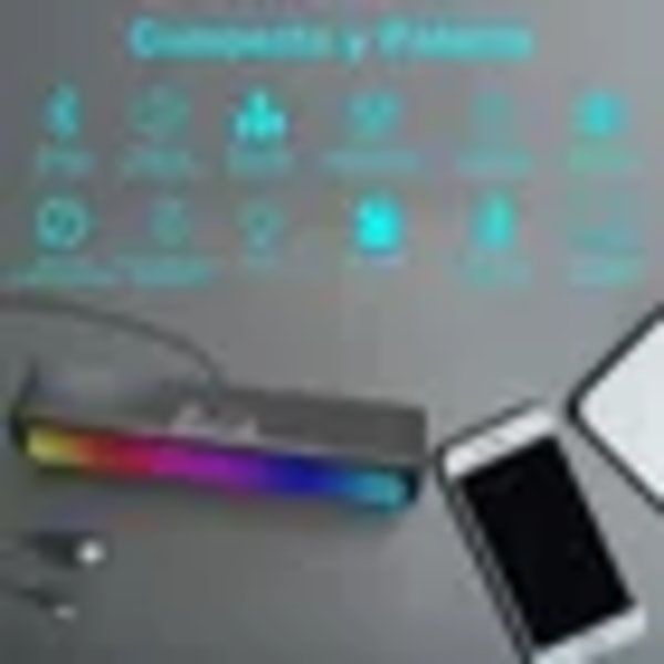 Rgb Bluetooth-høyttalere for datamaskiner