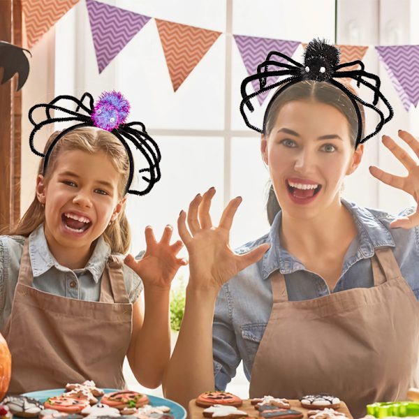 Sæt med 2 Halloween Pandebånd Halloween Kostume Pandebånd
