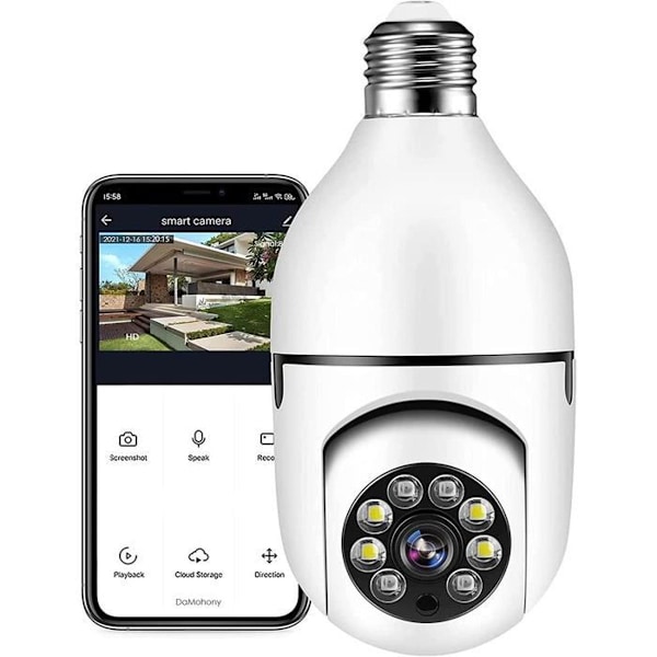 1 stk. Infrarød nattesynspærer smart shaker overvågning hjem