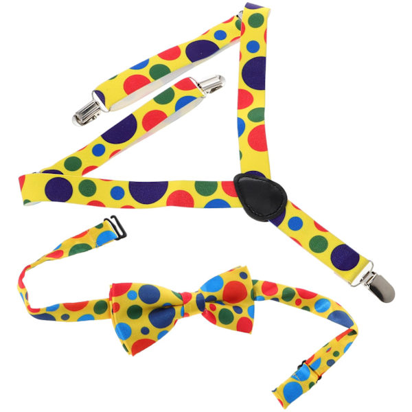 1 setti polka dot -solmiovyö ja pellehame