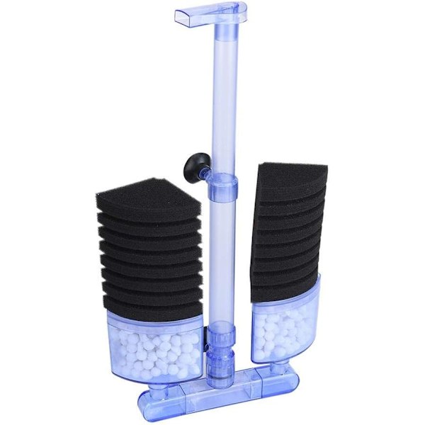 1 stk. Akvariefilter Luftpumpe Svamp Biokjemisk Oksygenpumpe