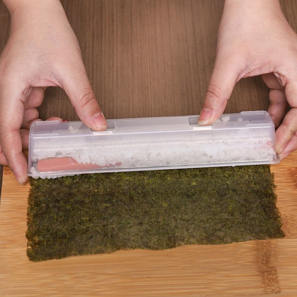 1 stycke transparent sushi-rullbox Japansk sushi-form