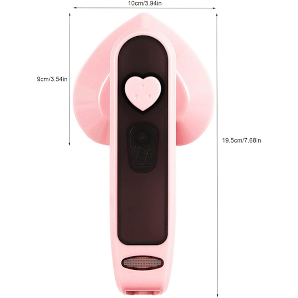 1 stk (Pink) Bærbar Mini Strygejern, Håndholdt Dampstrygejern,